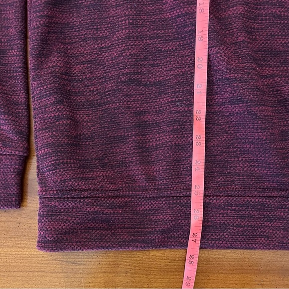 🔥 Gerry Men’s Maroon Textured Crewneck Sweatshirt Size L | Fall Winter Layering - Picture 5 of 9